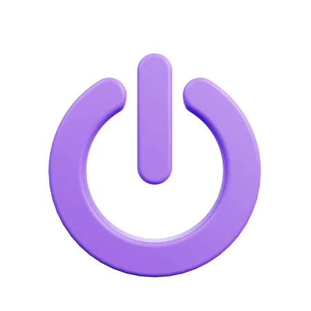 Power On Off  3D Icon