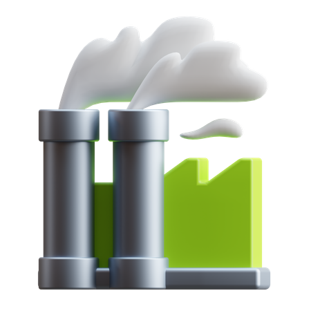 Power Plant  3D Icon