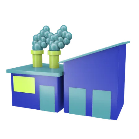 Power plant  3D Icon