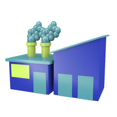 Power plant  3D Icon