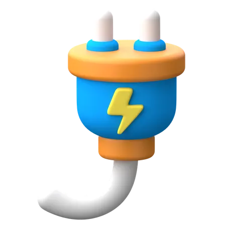 コンセント  3D Icon