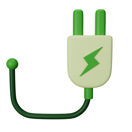 Power Plug  3D Icon