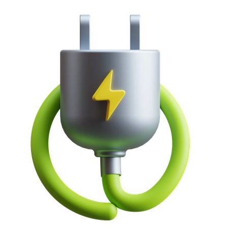 Power Plug  3D Icon