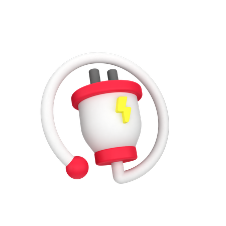 Power Plug  3D Icon