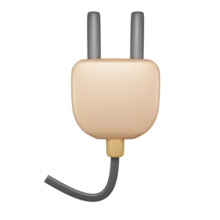 The Power Jack Adds Power 3D Icon