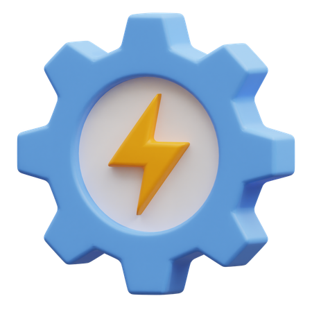 Power Setting  3D Icon