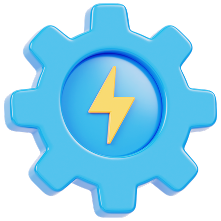 Power Setting  3D Icon