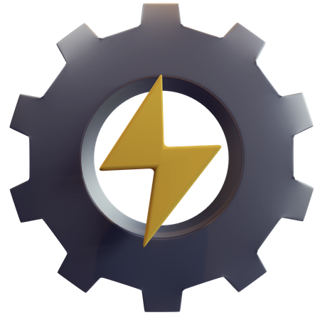 Power Setting  3D Icon