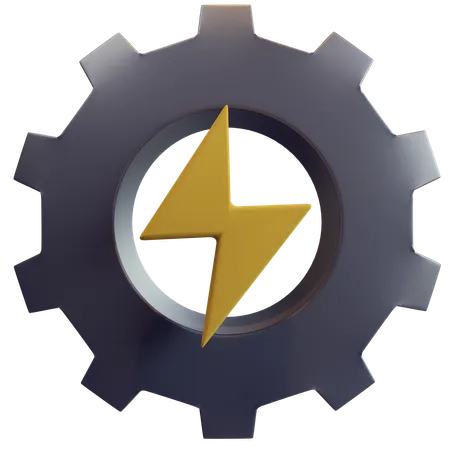 Power Setting  3D Icon