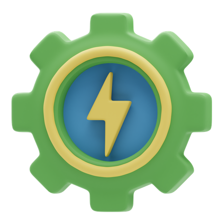 Power Setting 3D Icon