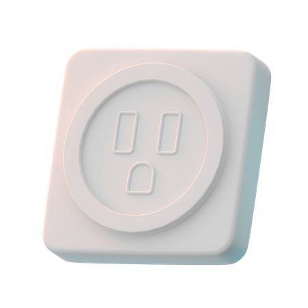 Power Socket  3D Icon