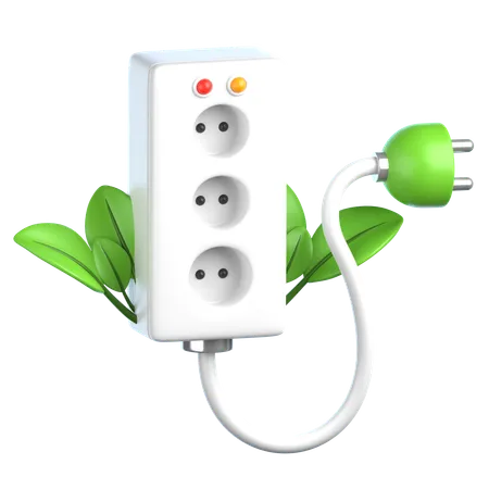 Power Socket  3D Icon