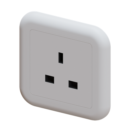 Power Socket  3D Icon