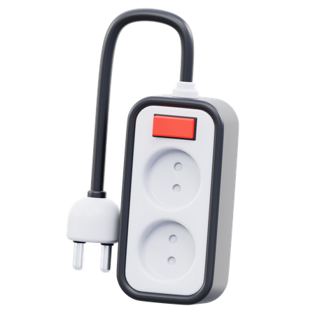 Power Strip  3D Icon