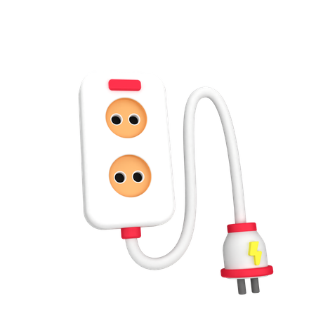 Power Strip  3D Icon