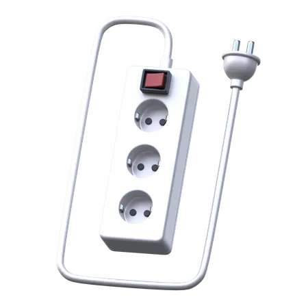 Power Strip  3D Icon