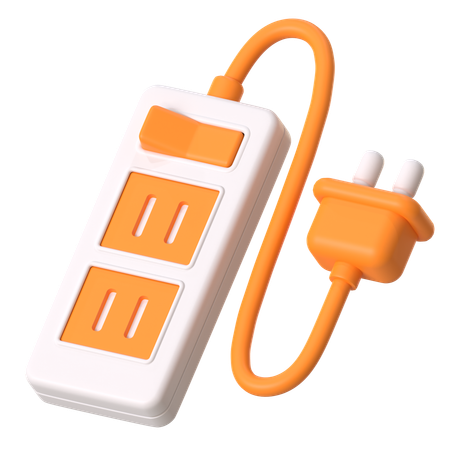 Power Strip  3D Icon