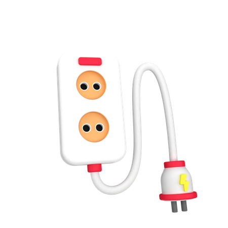 Power Strip  3D Icon