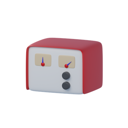 Power Supply  3D Icon