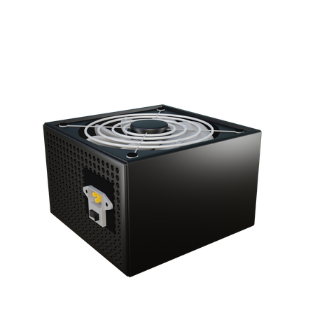 Power Supply  3D Icon