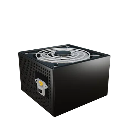 Power Supply  3D Icon