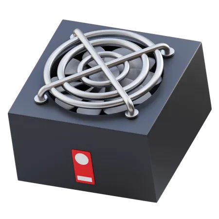 Power Supply  3D Icon