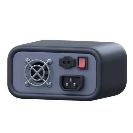 Power Supply  3D Icon