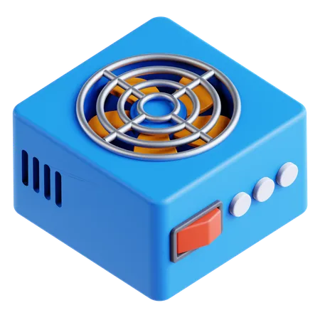 Power Supply  3D Icon