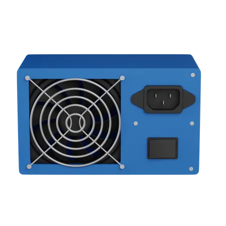 Power supply  3D Icon