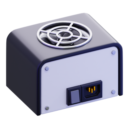 Power Supply Unit  3D Icon