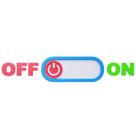 Power Toggle  3D Icon