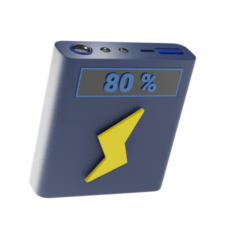 Powerbank 3 D Icon And Illustration 3D Icon
