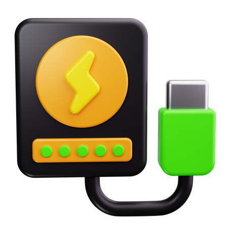 Powerbank  3D Icon