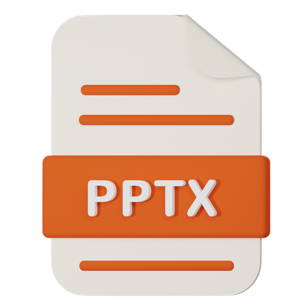 Powerpoint File  3D Icon