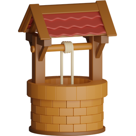 Pozo  3D Icon