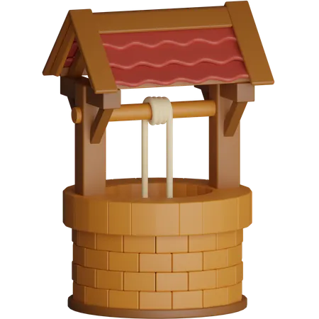 Pozo  3D Icon