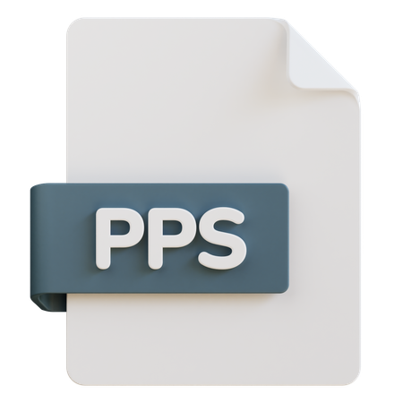 Pps File  3D Icon