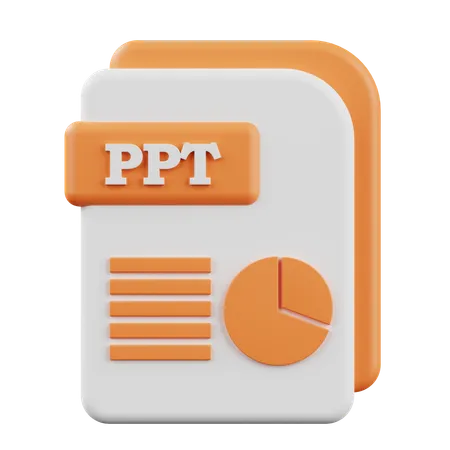 PPT  3D Icon