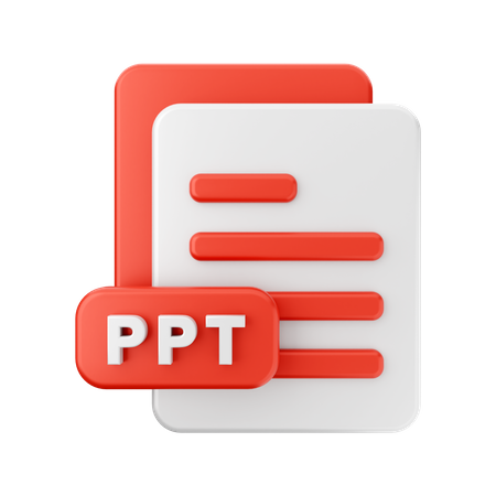 Ppt-Datei  3D Illustration