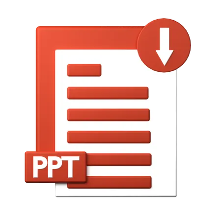 Descargar ppt  3D Icon