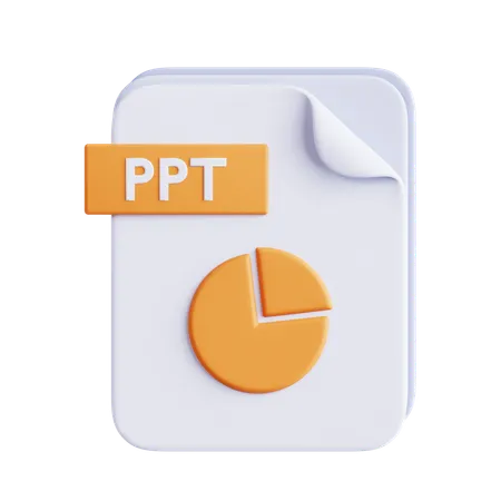 PPT 파일  3D Icon