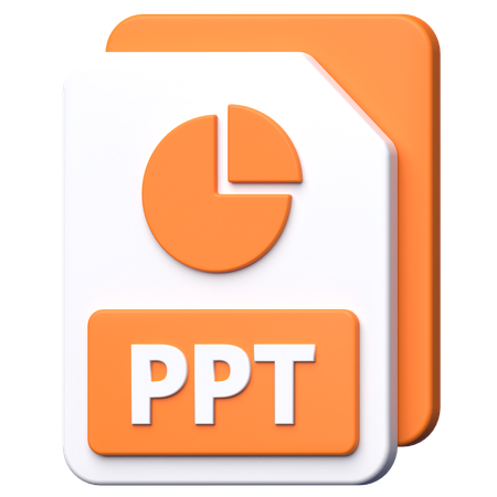 PPT File  3D Icon