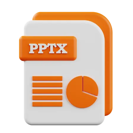 PPTX  3D Icon