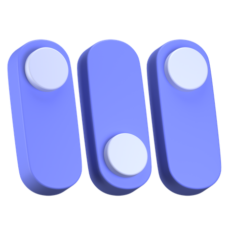 Präferenzen  3D Icon