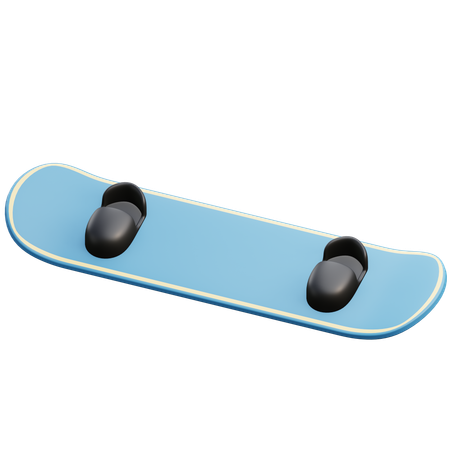 Prancha de snowboard  3D Icon