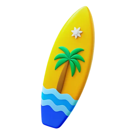 Prancha de surfe  3D Icon