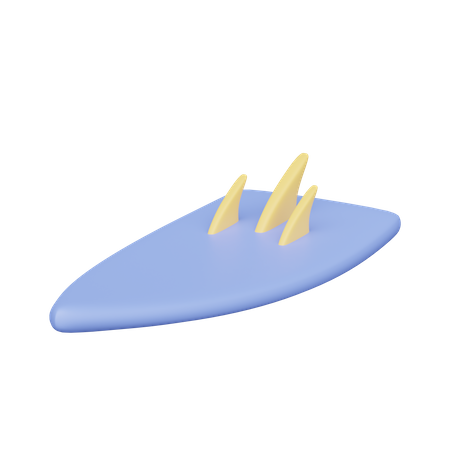 Prancha de surfe  3D Icon