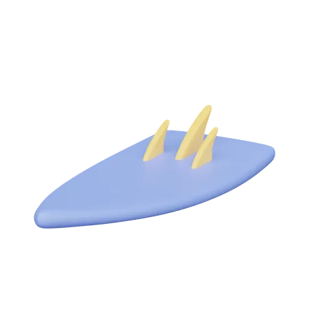 Prancha de surfe  3D Icon