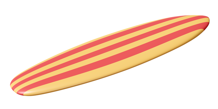 Prancha de surfe  3D Icon