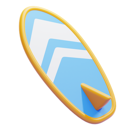 Prancha de surfe  3D Icon